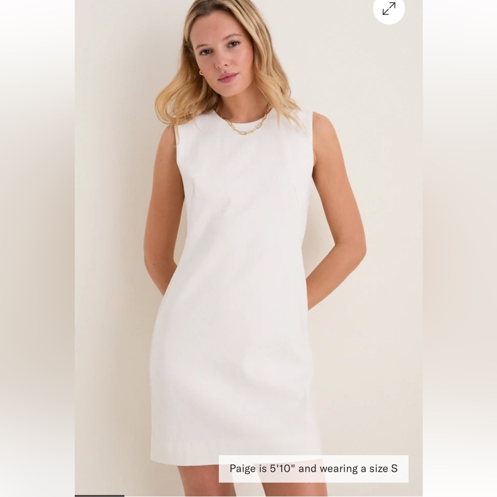 Tuckernuck Yvette Mini Dress - white